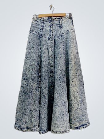 Denim-Maxi-Rock