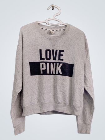 Pull-over à col rond Pink Victoria's Secret