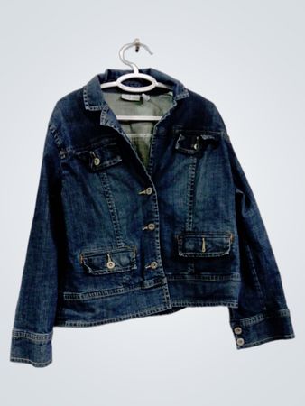 Platin Denimjacke