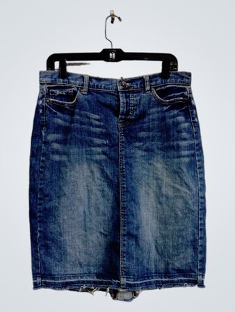 Jupe crayon en denim bleu Mossimo pour femmes