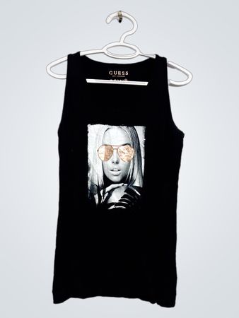 Guess débardeur avec imprimé graphique