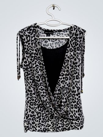 ISABELLA RODRIGUEZ Leopard-Print ärmelloses Top
