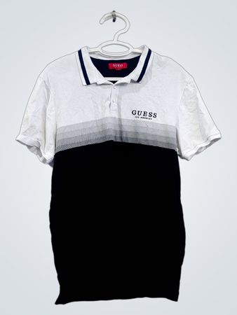 Guess Los Angeles Colorblock Polo Shirt