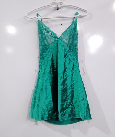 Avidlove Robe nuisette en dentelle verte