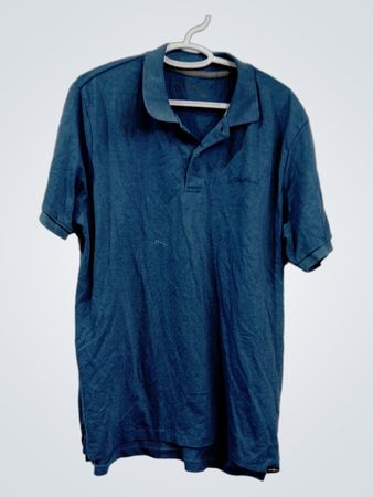 Eddie Bauer Blaues Poloshirt