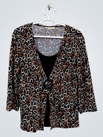 Claudia Richard Damen-Oberteil mit Muster