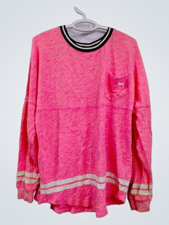 Victoria's Secret PINK Langärmeliges Grafik-Sweatshirt
