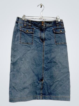 Style & Co. Denim-Midirock