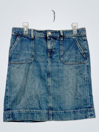Saia jeans da Gap