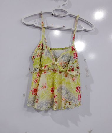 Camisole-Top mit Blumenmuster
