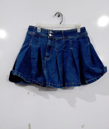Refuge Denim Falten-Minirock
