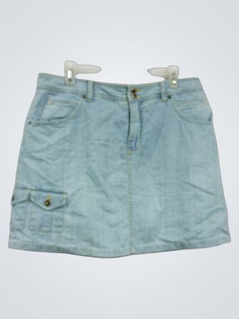 Gloria Vanderbilt Denim Cargo Minirock