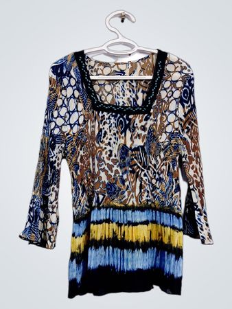 Langarm-Printtop