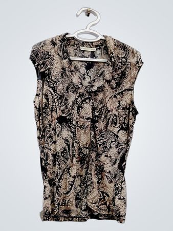 Cleo Petite ärmelloses Top mit Paisley-Muster