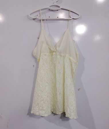 Secret Treasures Lace Trim Slip