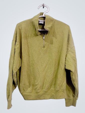 PINK Victoria's Secret Quarter-Zip Sweatshirt