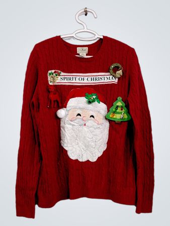 L.L.Bean Weihnachtspullover
