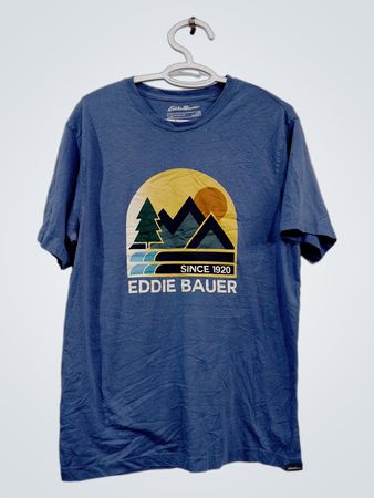 Eddie Bauer Herren Baumwolle USA T-Shirt
