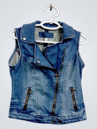 Dynamite ärmellose Jeansjacke