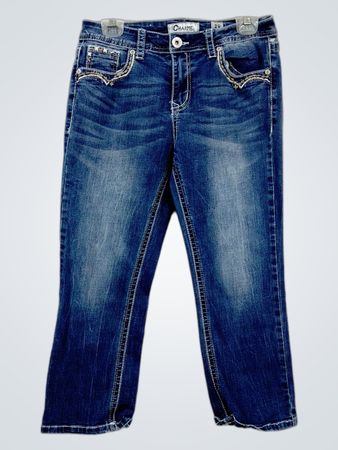 CHARME Damen Jeans in Blau aus Denim