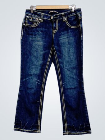 CO JEANS Premium Damen Bootcut-Jeans