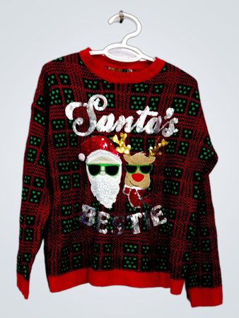 Der beste Weihnachtspullover von Santa