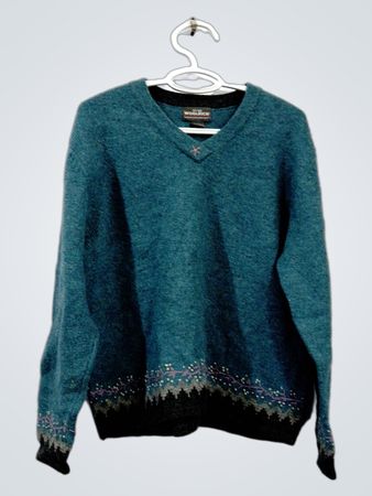 Woolrich Est. 1830 The Original Outdoor Clothing Company V-Ausschnitt Pullover