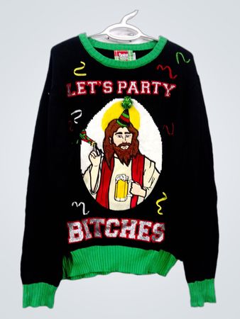 Lass uns feiern, Bitches Ugly Christmas Sweater