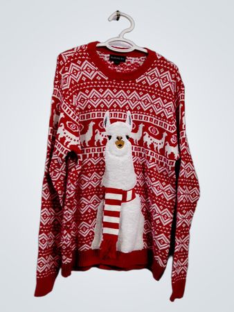 Blizzard Bay Lama hässlicher Weihnachts-Pullover