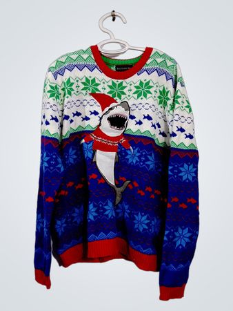 Blizzard Bay Shark Weihnachts-Pullover