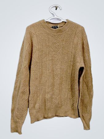Baker Street Strickpullover mit Zopfmuster