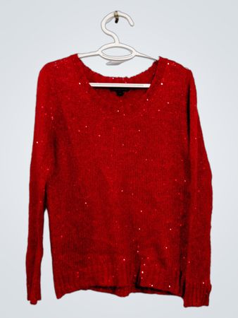 JEANS BY BUFFALO Pailletten-Strickpullover