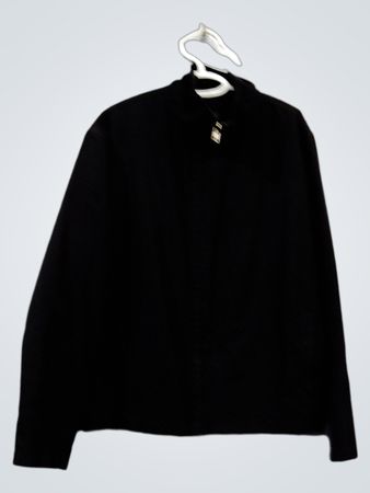 Coach schwarze Jacke mit Reißverschluss
