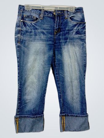 Silver Label Women's Cuffed Capri Jeans