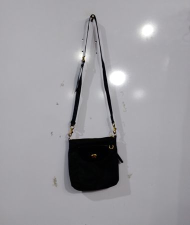 Coach Black Nylon Crossbody Bag