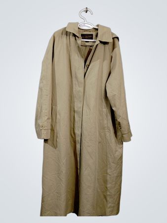 Pendleton Khaki Trenchcoat mit Kapuze