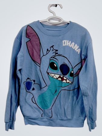 Disney Stitch "Ohana" Pullover mit Rundhalsausschnitt