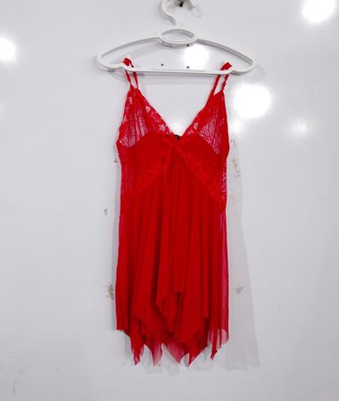 Avidlove Rotes Babydoll-Dessous