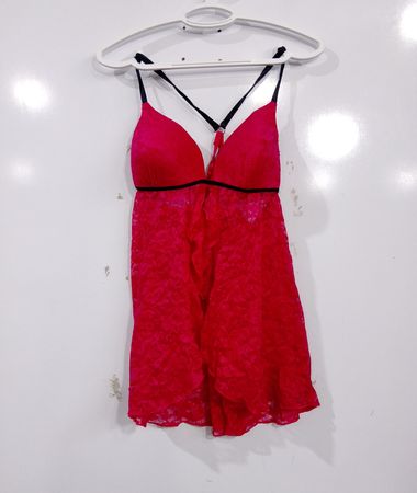 Secret Treasures Red Spitzen-Babydoll