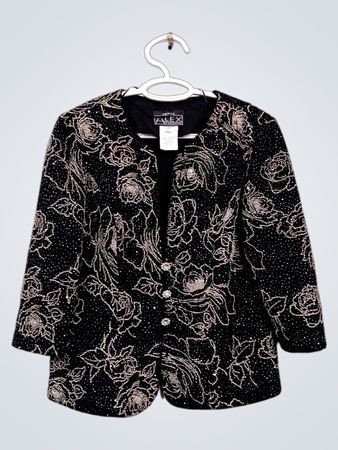 Alex Evenings Embellished Blazer
