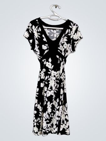 George Blumenmuster Midikleid