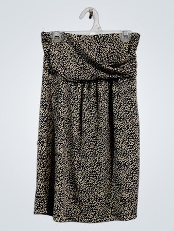 CANDYCOUTURE trägerloses Kleid mit Leopardenmuster