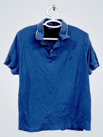 Nautica Blue kurzärmeliges Polohemd
