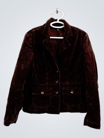 Reitmans Brown Samt-Blazer