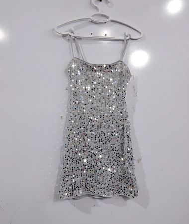 Pailletten-Minikleid
