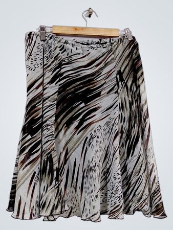 Rock mit Animal-Print