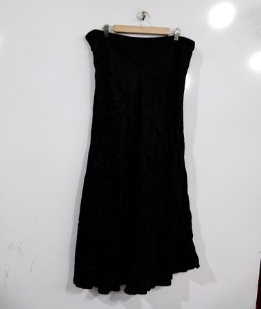 Wild Fable Schwarzes Maxikleid