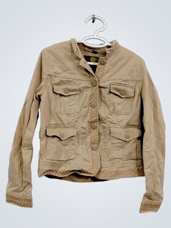Lucky Brand Women's Khaki Utility Jacket