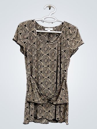 Dressbarn Damenshirt mit kurzem Arm und Print