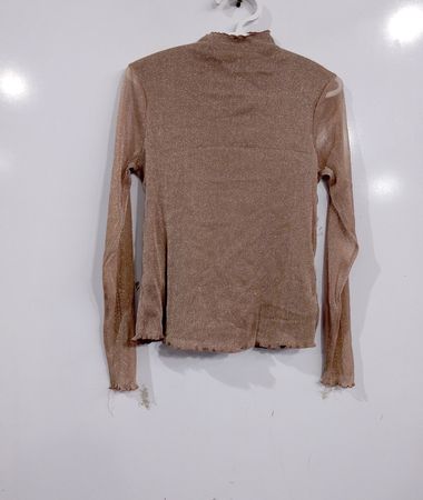 Maurices Sheer Mock Neck Top